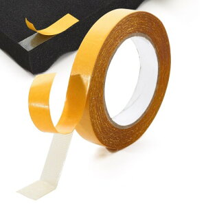 (ENOMI) 吸音材用粘着テープ スポンジ用両面テープ 幅2cmx長さ20m 吸音材テープ 「スポンジ・ウレタンフォーム・フェルト・布・発泡スチロールなどに」