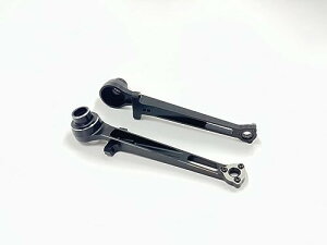 Aluminium Metal Rear suspension Arms For Tamiya 58719 1/10 RC BBX BB01 High Performance 2WD Off-Road Buggy Metal Shock Tower Support suspension Arms Black BB-01 Chassis