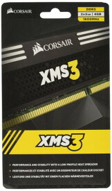 CORSAIR XMS Series デスクトップ用 DDR3 メモリー4GB (2GB×2枚組) CMX4GX3M2A1600C9
