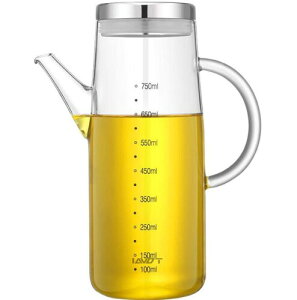 オイルボトル 調味料入れ 醤油ボトル 酢ボトル 油さし オイル差し ガラス素材 防塵750ml