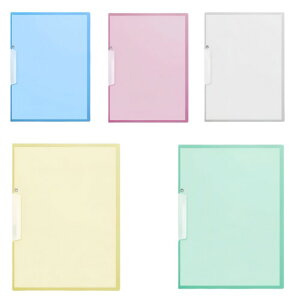 Ai-OUMLEEF �N���A�t�@�C���t�H���_�[ 5�Z�b�g A4�t�@�C���|�P�b�g �����t�H���_�[ �h�� ��e�� 1-50�����[�\ ��]���t�H���_�[ �N���b�v�� ���ސ��� ���ޕی� �������[�p�i30*23cm�j