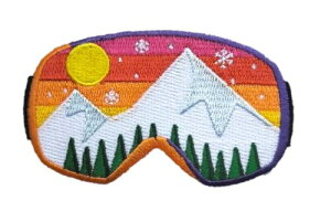 PatchClub �X�L�[ �X�m�[�{�[�h �S�[�O�� �p�b�` 3.5�C���` �E�B���^�[�}�E���e���X�|�[�c �A�h�x���`���[ �p�b�` - �J���t�� ���S�Ɏh�J���ꂽ�A�C�����ڒ�