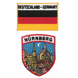 All Splendid - �h�C�c �����x���N �V�e�B �A�b�g �i�C�g �q�[�g �V�[�� �p�b�` �G���u���� �p�b�` + �h�C�c �t���b�O �A�C�A�� - �I�� �p�b�` ���E �t���b�O �p�b�` �H�|�i �����p Germany Nurnber