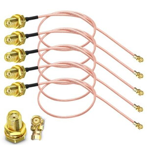 5PCS RG178 U.FL MHF1SMAP[uASMA IPXP[uSMAXU.FL IPX MHF1 sOe[Wp[P[u12C`i30cmjᑹP[uAWiFi[^[AAeiA~jPCIp