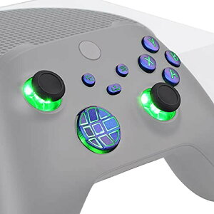 eXtremeRate Xbox Series X/SRg[[ɑΉp}`J[\L[TXeBbNX^[gobNVFAAXboxRARg[[ɑΉpNVbNV{{^DTF LEDLbg