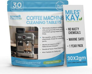 Coffee Cleaning Tablets (30 pack) GXvb\}VN[jO^ubg -, Miles Kay Espresso cleaning tablets