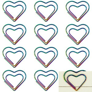 TOCCOOL 12�� �n�[�g�^�y�[�p�[�N���b�v�A�ʔ������^���y�[�p�[�N���b�v�A���A���ށA�m�[�g�̐����̂��߂̃J���t���ȃn�[�g�^������ (�J���t��)