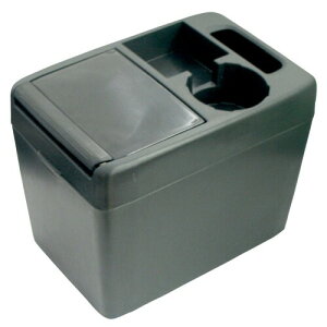 槌屋ヤック(Tsuchiya Yac) 車内用品 ゴミ箱 ダストボックス ラージトラッシュ 1 ブラック 10L PZ-343