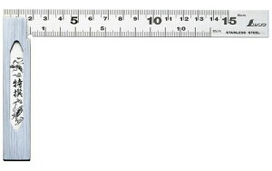 シンワ測定(Shinwa Sokutei) 完全スコヤ cm目盛 ステンレス鋼 15cm 62009