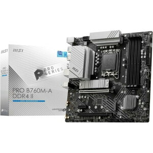 MSI}U[{[h PRO B760M-A DDR4 II 14/13/12Intel CPU(LGA1700) (B760 ) MB6318