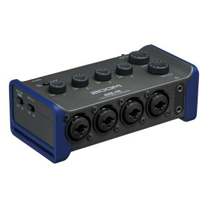 ZOOM Y[ AMS-44 I[fBIC^[tF[X ^ ubN 4C/4AEgzM@4XLR^TRSR{ USB Type-C [vobN\ Windows/Mac/iOS/AndroidΉ XeI~bNX