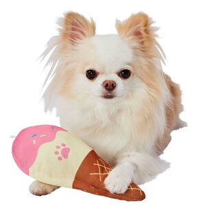 ペティオ (Petio) 犬用おもちゃ ひんやりぬいぐるみ アイス