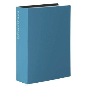 セキセイ SEKISEI アルバム ポケット ポストカードホルダー ハガキサイズ120枚 ハガキ 101~150枚 ブルー KP-60PKP-60P-10