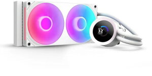 NZXT Kraken Plus 240 RGB v2 White ȈՐCPUN[[ zCg RL-KR240-W2 FN2486