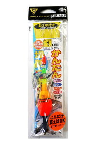 がまかつ(Gamakatsu) かんたん堤防ウキ仕掛 HU108#1-1.