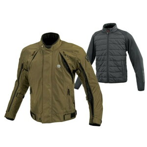 (KOMINE) �o�C�N�p �W���P�b�g JK-5995 �t���C���[�V�X�e���W���P�b�g �Z�b�g Olive XL 07-5995