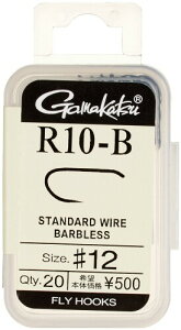 ���܂���(Gamakatsu) �t���C�t�b�N R10-B 12�� 20�{ �t���b�g�u���b�N 66141