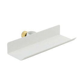 DRAW A LINE 021 Book Stand Black ドローアライン ブックスタンド ホワイト 縦専用パーツ 幅21×奥行12.5×高さ3.5cm 耐荷重1kg D-BST-WH