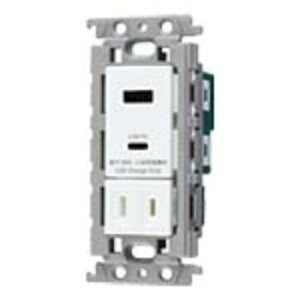 �p�i�\�j�b�N(Panasonic) �R�X���V���[�Y���C�h21 �����[�d�pUSB�R���Z���g2�|�[�g 18W USB-A�EC ���t�R���Z���g�t �z���C�g WTF147740W