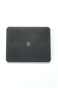 キャンピングムーン(CAMPING MOON) ミニマルラック 連結用 アルミ天板 ハーフ天板 ブラック 黒ギア T-229-9BK-1P