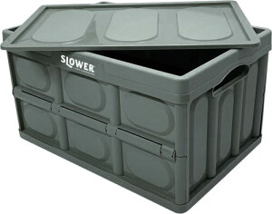 XE[(SLOWER) [P[X ܂肽 Rei {bNX I[u MTCY 39 x 26cm x 22cm FOLDING CONTAINER Estoril MINI SLW342