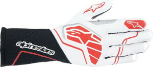 alpinestars(ApCX^[Y) TECH-1 ZX V4 GLOVES BK/W/R M 3550224-123-M