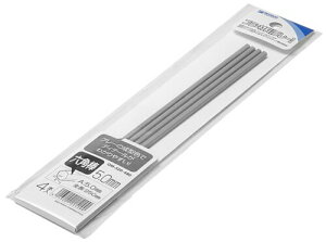 ウェーブ マテリアルシリーズ プラ材料 六角棒 5.0mm 4本入 ホビー用素材 OM-520