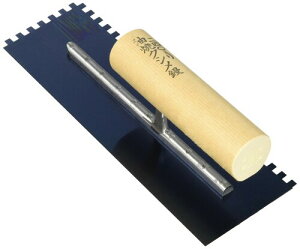 東京西勘(Tokyo Nishikan) クシ目鏝 油焼 東京西勘 65543 240mm 5mm目 本体: 奥行7cm 本体: 高さ24.3cm 本体: 幅8.5cm