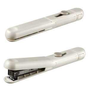 マックス ホッチキス スティック型 モティック くすみカラー ホワイト HD-10SK/W