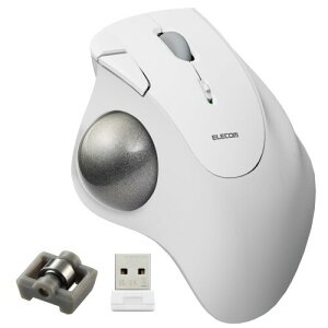 �G���R�� ���C�����X �g���b�N�{�[���}�E�X IST ����2.4GHz �׃����O�x�� �e�w���� 36mm�{�[�� 5�{�^�� Windows Mac Chromebook �z���C�g M-IT11DRWH