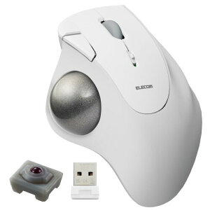 �G���R�� ���C�����X �g���b�N�{�[���}�E�X IST ����2.4GHz �e�w���� 36mm�{�[�� �l�H���r�[�x�� 5�{�^�� Windows Mac Chromebook �z���C�g M-IT10DRWH