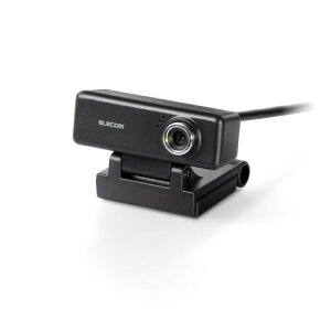 GR(ELECOM) WEBJ UCAM-C520FBBK 200f HD 720p 30FPS }CN ׃KXY P[u1.5m ubN