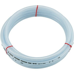 �g���X�R���R(TRUSCO) �u���[�h�z�[�X �N���A 21.5×29mm 5m TB-21529-5