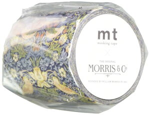 JH }XLOe[v mt EBAX Strawberry Thief Indigo/Mineral 50mm×7m MTWILL26