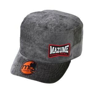 (マズメ) キャップ ベロアワークキャップ MZCP-F754-01 ブラック