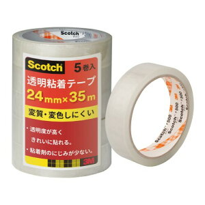 3M X[G XRb` Zne[vϐFɂ e[v 努 5 24mm×35m 500-3-2435-5P