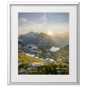 ハクバ HAKUBA 額縁 アルミ AG-02 4切 シルバー FAG2-SV4