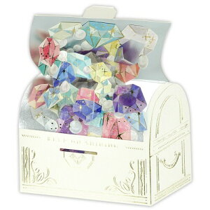 グリーティングライフ バースデーカード トレジャーカード TK-46 ホワイト