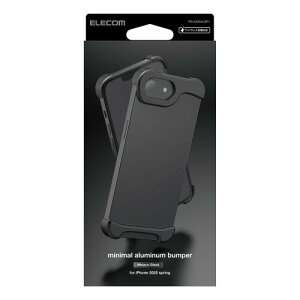 �G���R�� iPhone 17e/16e �A���~�o���p�[ �P�[�X ���C�����X�[�d�Ή� �����Y�ی� ���^���b�N�J���[ ���^���b�N�u���b�N PM-A25SALBP1