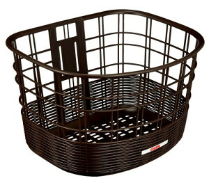 OGK技研 オージーケー技研 まえ用バスケット FB-037K (籐風まえ用ファッションバスケット )こげ茶 自転車用