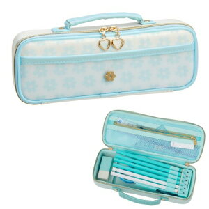 (レイメイ藤井) ペンケース トップライナー フラワー FSB1269 ブルー FSB1269A