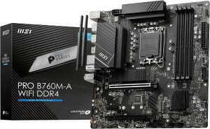 MSI}U[{[h PRO B760M-A WIFI DDR4 2xGen4M.2/ő4ʏo (Intel B760) MB5996