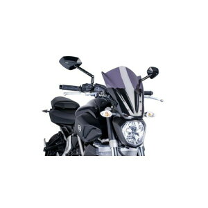Puig 7016F NEW GENERATION LONG (DARK SMOKE) YAMAHA MT-07 (14-17) �v�[�` �X�N���[�� �J�E��