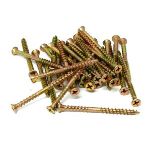 ダンドリビス 枠調整ビス 65mm 3号箱 クロメート ドア枠垂直調整 V-TVX065-MX 40入