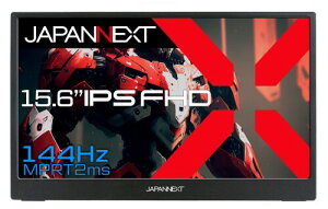 JAPANNEXT 15.6C` oCj^[ IPS pl tHD 1920x1080𑜓x (Type C/PCΉ/Xs[J[ / sRGB100% / ) JN-MD-156i144FHDR