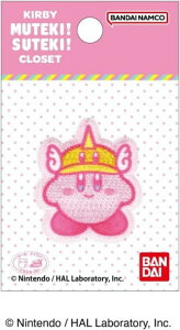 pCIjA KIRBY MUTEKI SUTEKI CLOSET ̃J[rB Jb^[ by 1 32mm×c38mm V[EAC pڒ BAN500-BAN145