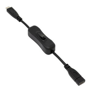 �A�C�l�b�N�X PD100W�Ή� USB3.2Gen1 Type-C �d���X�C�b�`�P�[�u�� 20cm U31CC-MF02P10S