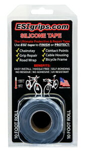 ESI grips(�C�[�G�X�A�C �O���b�v�X) Silicone Tape 10ft roll Gray TR1GY