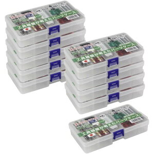 OX^[ |PbgP[X NA L165×W95×H30mm 5^Cv 10Zbg PC-163-10S