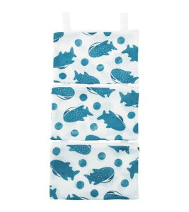 りぶはあと マスクランドリーネット ファインランドリー ザップ&じんべえさん 洗濯機 マスクポーチ 97706-02 本体:W22.5xD13.5cm 外装:W23.5xD18xH2cm